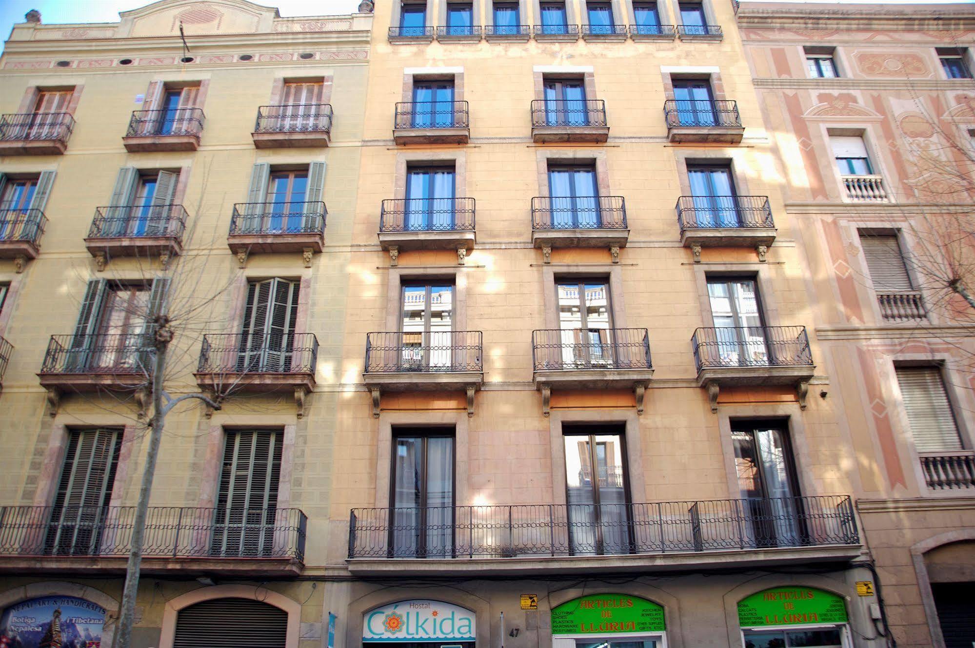 Hostal Agua Alegre Barcelona Eksteriør billede